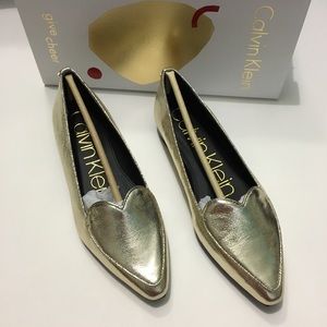 Calvin Klein flats
